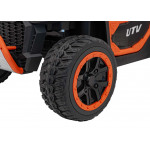 Elektrické autíčko Farmer Truck UTV Racing 4x75w oranžové